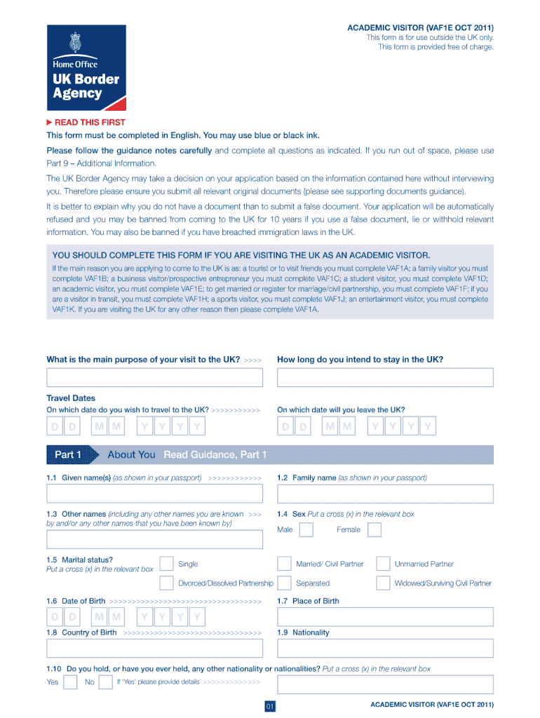 Uk Visa Application Form Jamaica