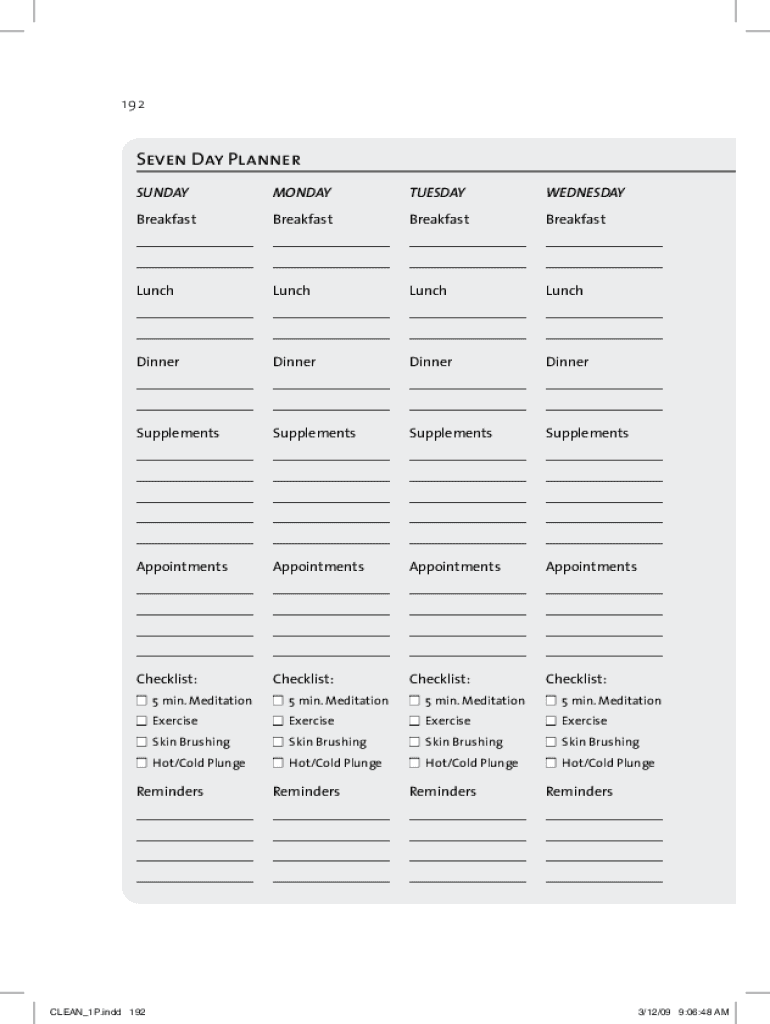  Clean Program PDF 2009-2024