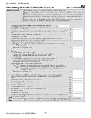 Get and Sign Social Security Worksheet Form 2011-2022