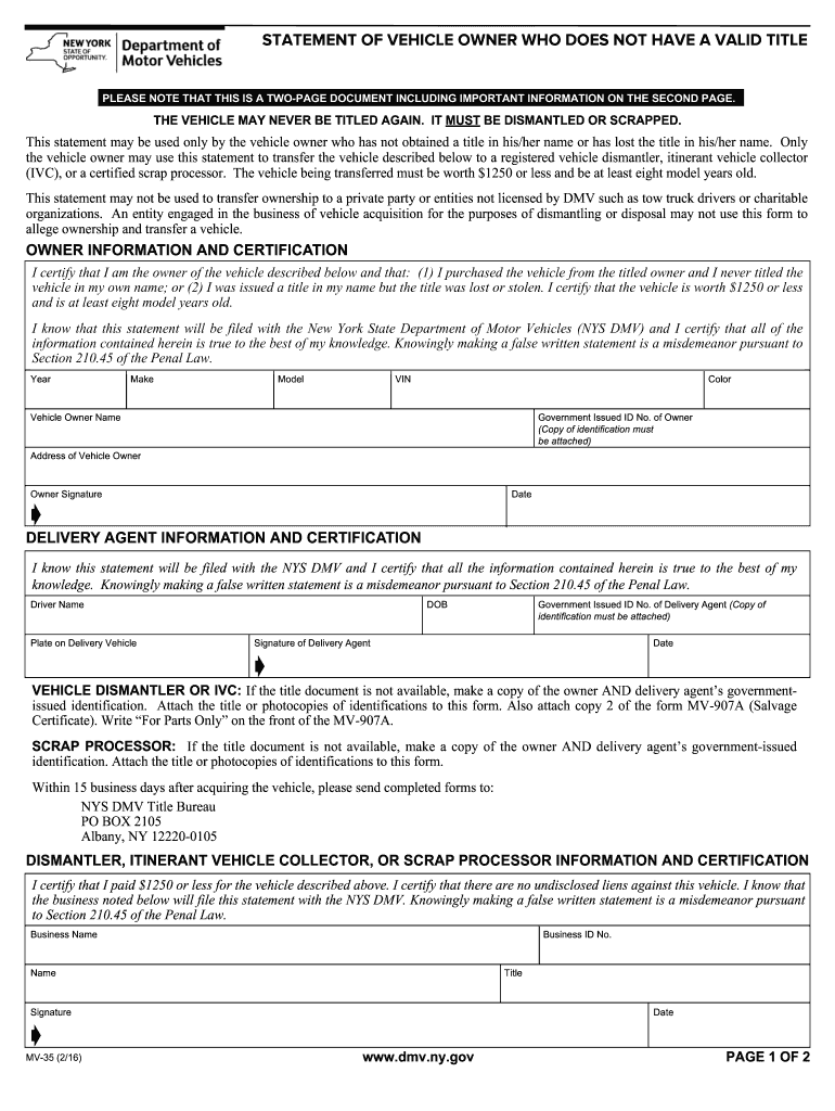  Mv 35 Form 2013