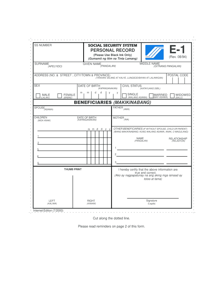  Sss Online Application 2000-2024