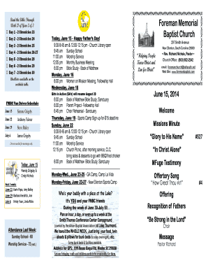  Church Bulletin PDF 2014