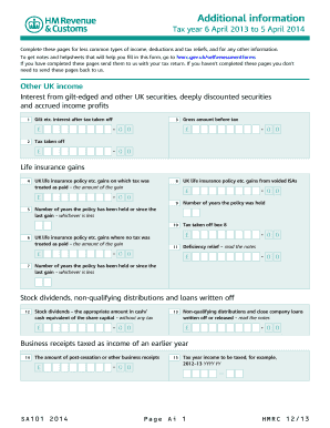 Sa101  Form