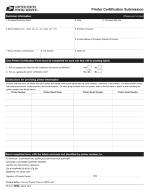 PS Form 5052 PDF