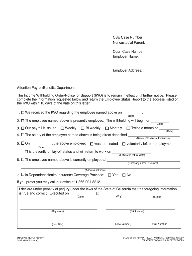 Get and Sign Dcss 0522  Form