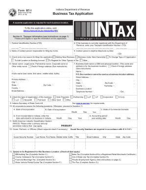Business Tax Application ICPR State Forms Online Catalog