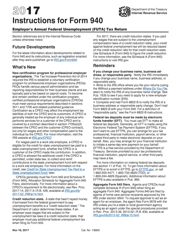  Instruction 940 Form 2015