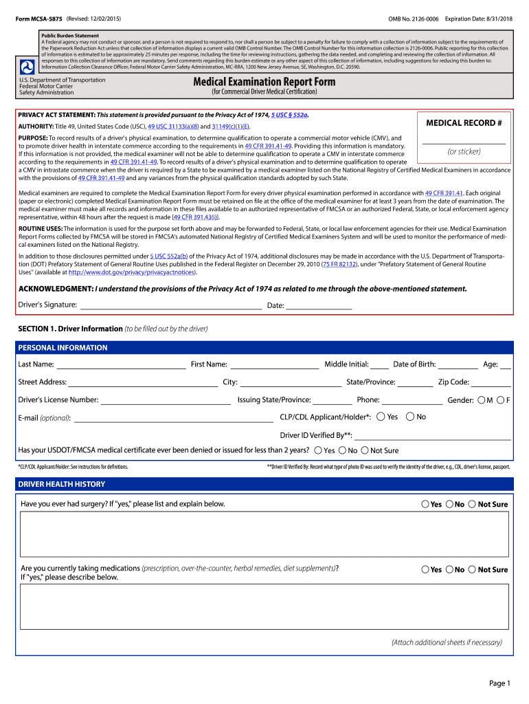 Get and Sign Mcsa5875  Form 2015