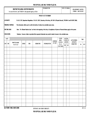 Blank Mar  Form