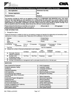 Gsl 7776xxc Form