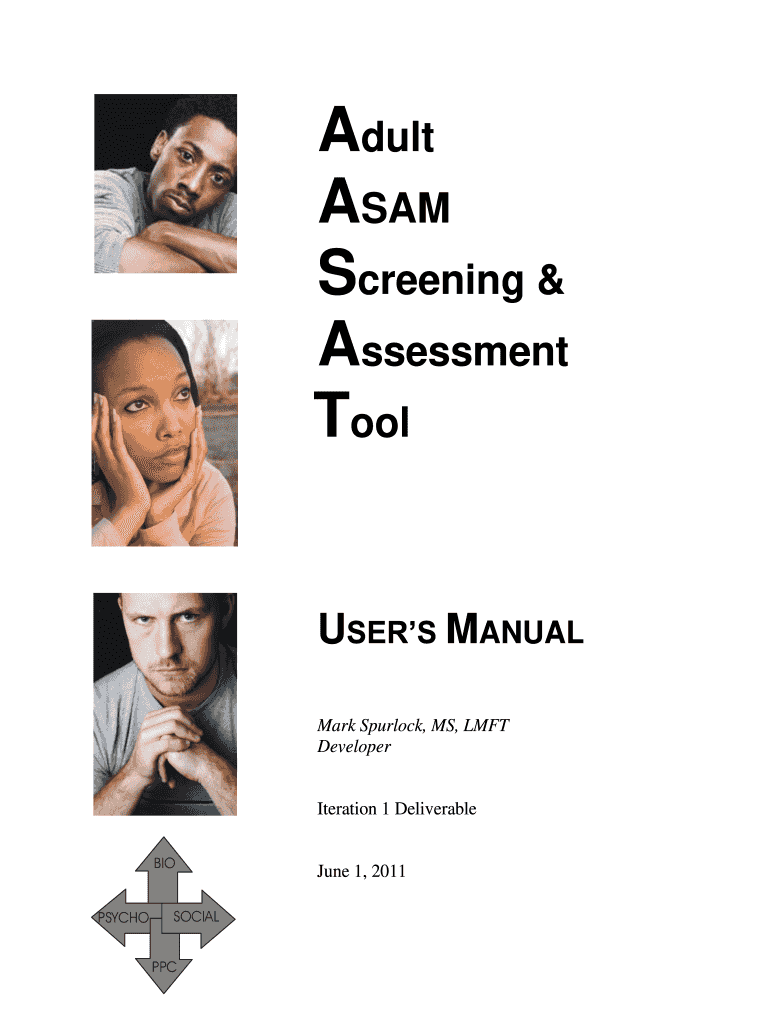Asam Assessment PDF  Form