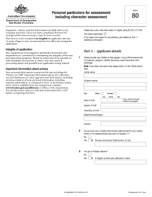 Menagerry Forkorte Grænseværdi Form 80 - Fill Out and Sign Printable PDF Template | signNow