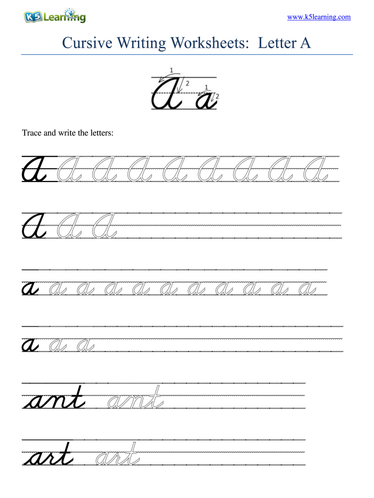 cursive writing worksheets pdf fill out and sign printable pdf