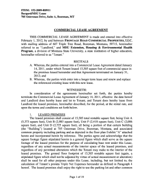 Ooida Lease Agreement Form