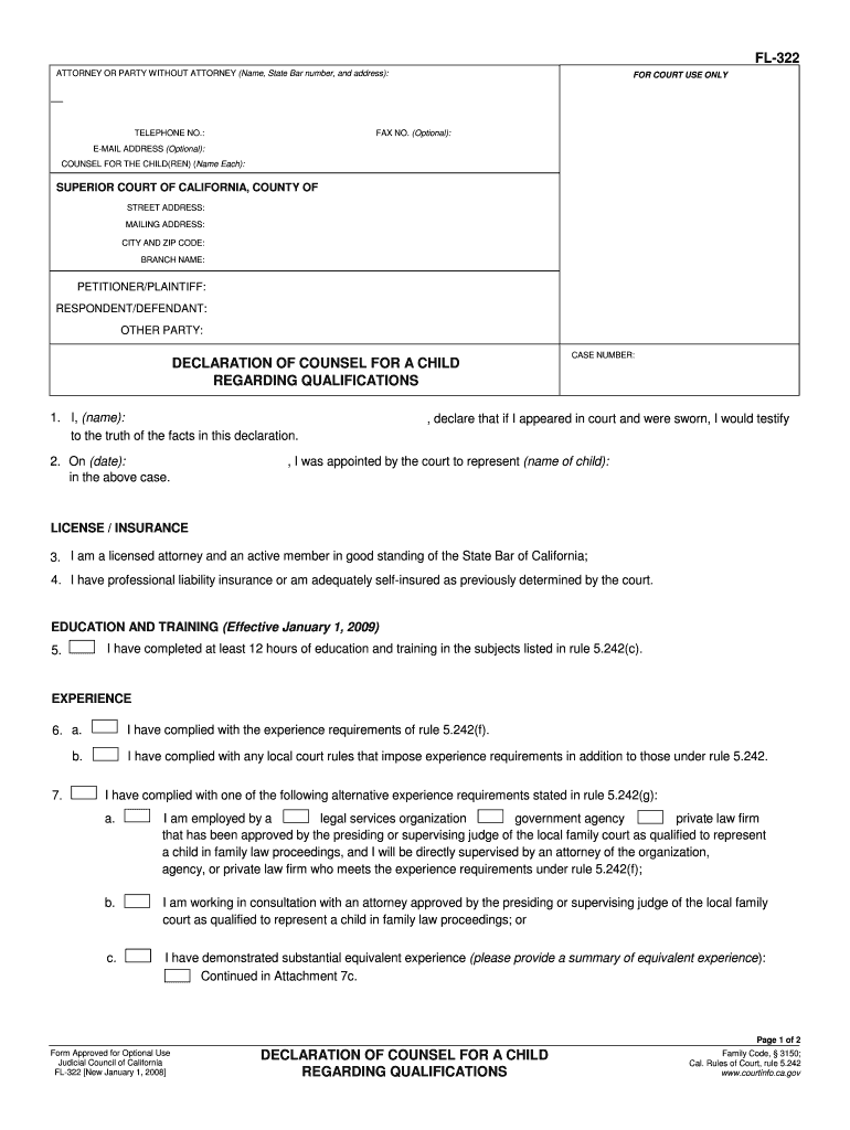 Fl 322  Form