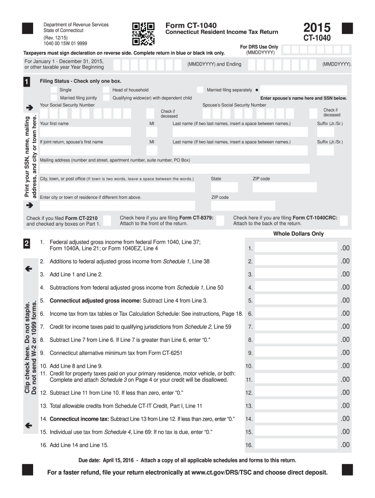  Ct Forms 2020