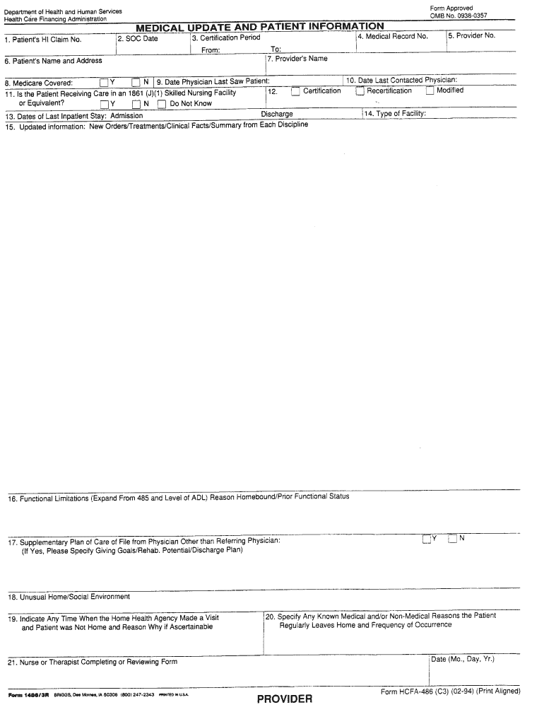 Cms 486  Form