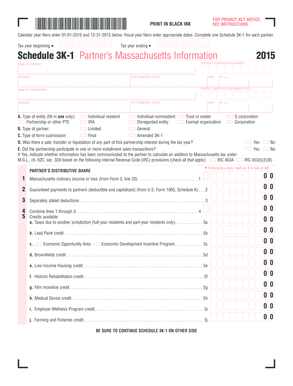  Partner's Instructions for Schedule K 1 Form 1065 2020