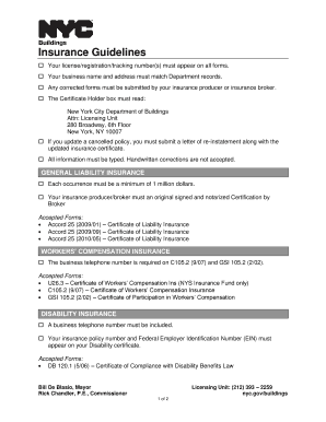  Guidelines to Keep Insurance Current 2014