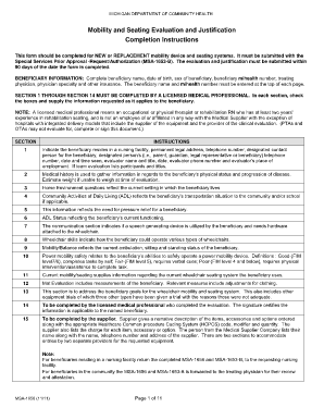  Msa 1656 Michigan Medicaid Msa 1656 Form 2013