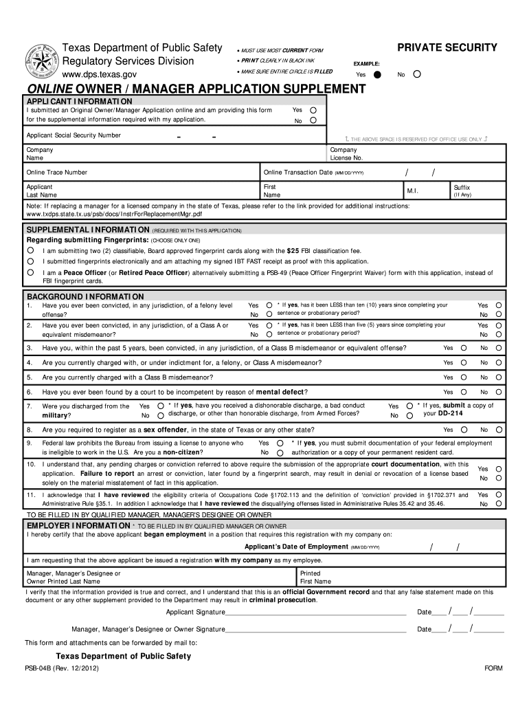 Psb 04b  Form