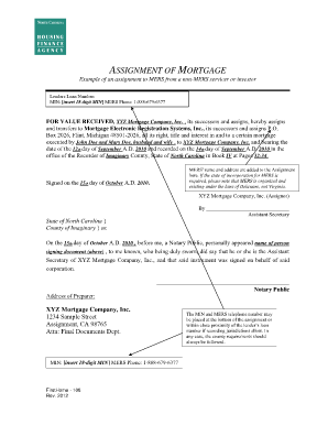 assignment of mortgage form illinois