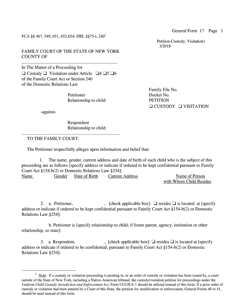  Printable Visitation Agreement Form 2012