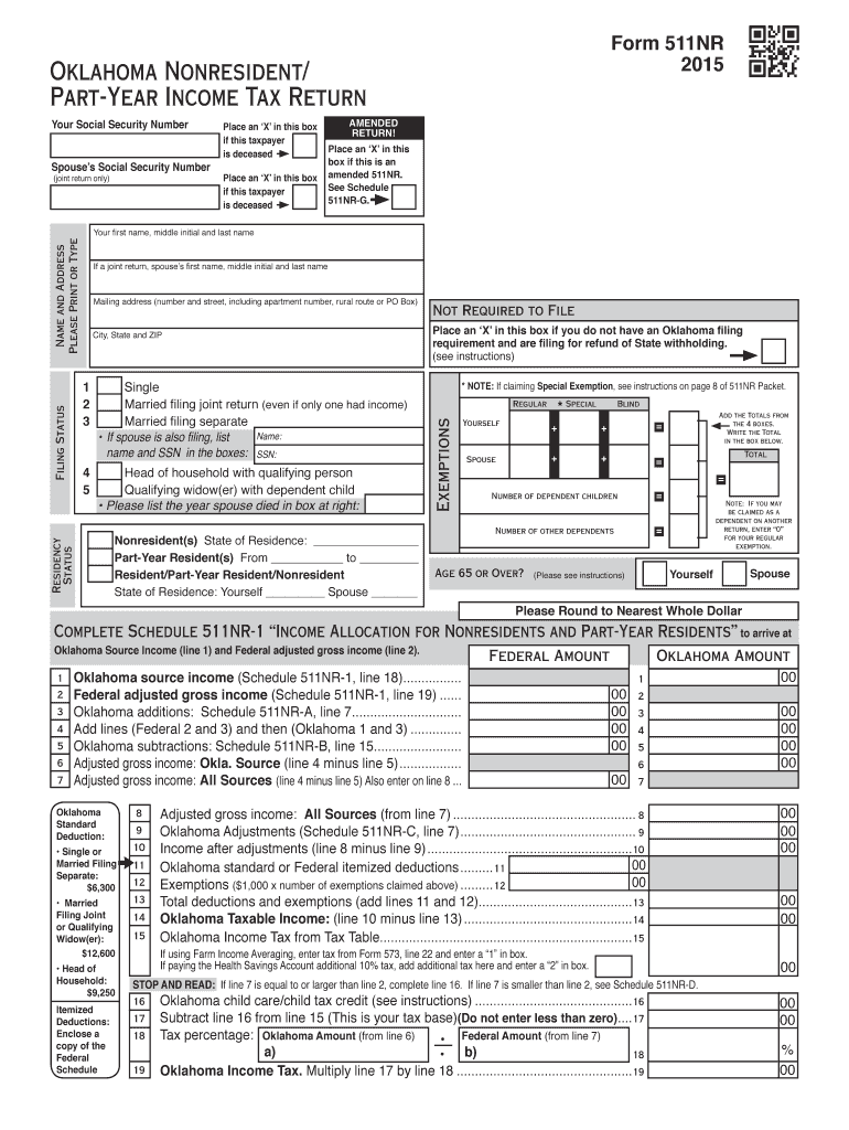  511nr  Form 2015