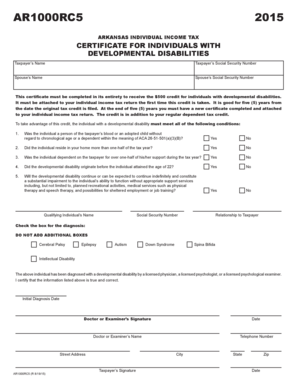  Ar1000rc5  Form 2015