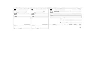 Bollettino Postale Editabile 3 Sezioni Word  Form