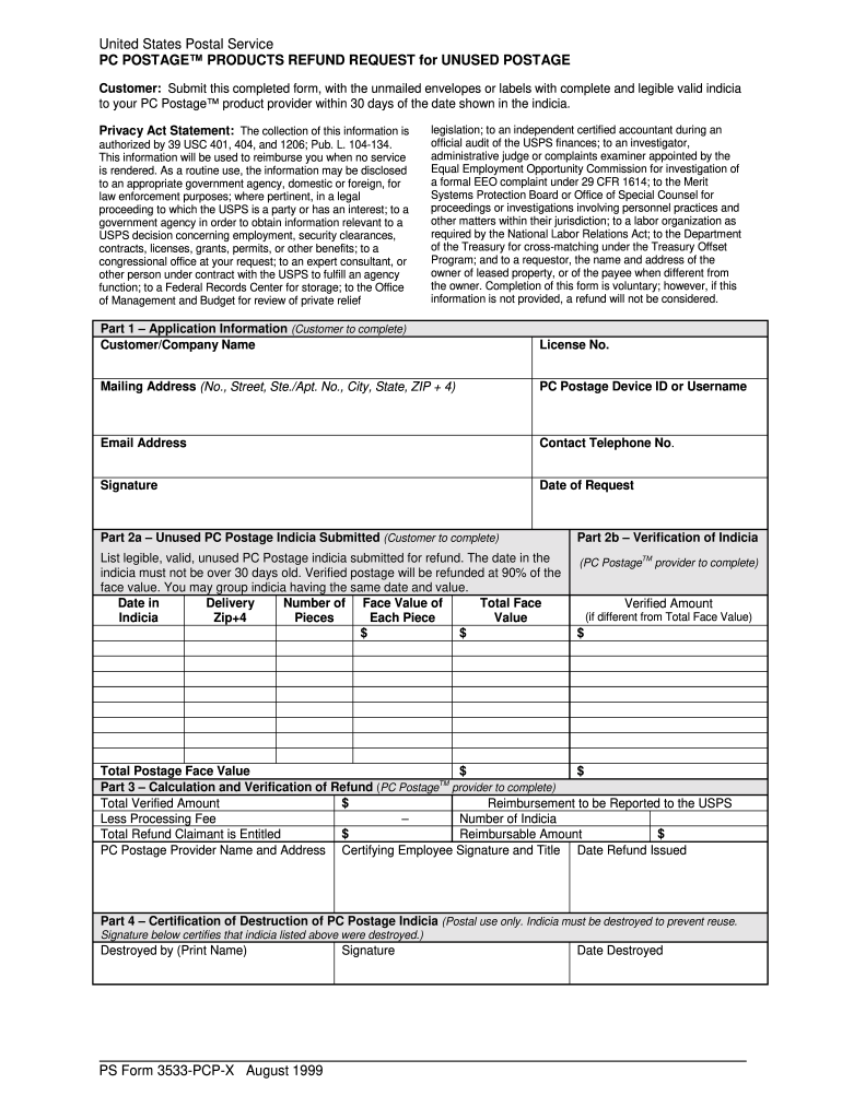Get and Sign Ps 3533 Form 