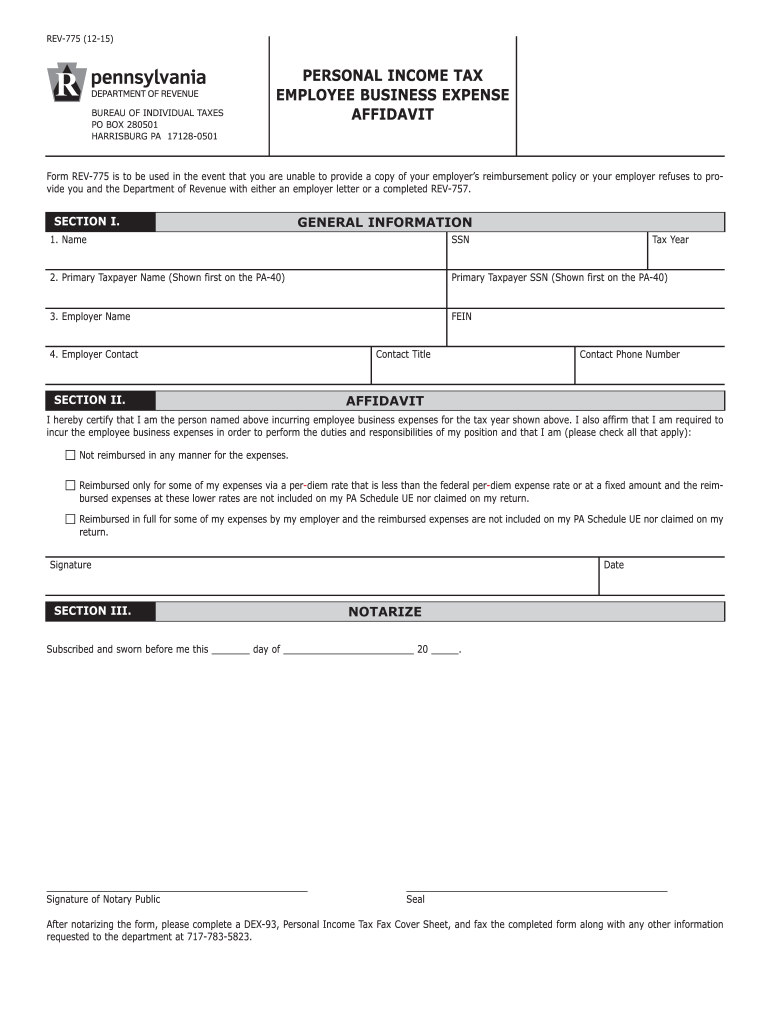 Rev 775  Form