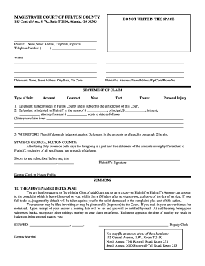 Georgia Template Form - Fill Out and Sign Printable PDF Template | signNow