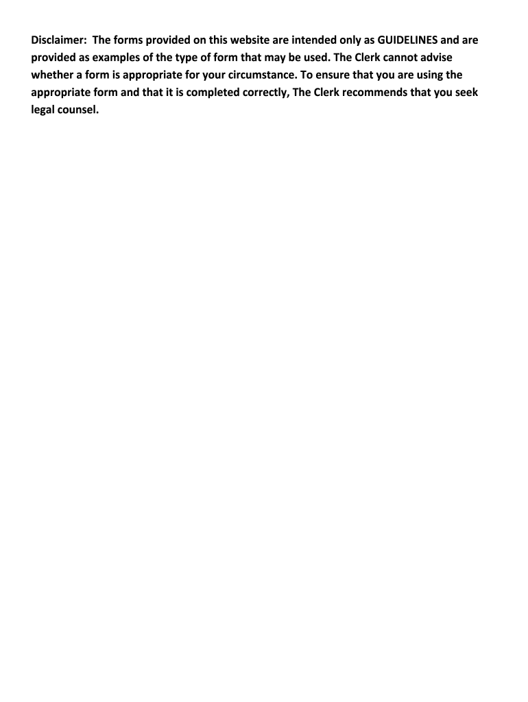 Need to Print Legal Form Commencement of Work