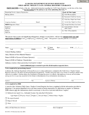 Dhr Cdc 1945 Form