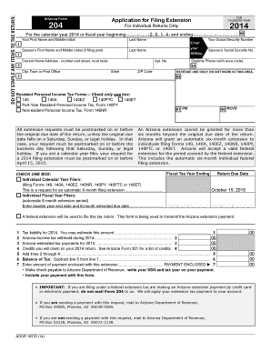 For the Calendar Year or Fiscal Year Beginning M M D D 2 0 1 4 and Ending M M D D Y Y Y Y  Form