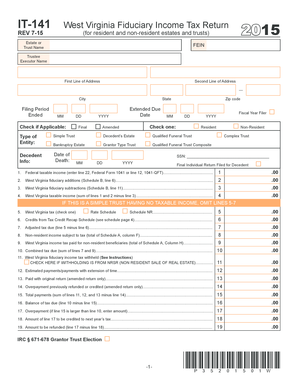 Get and Sign it 141  Form 2015