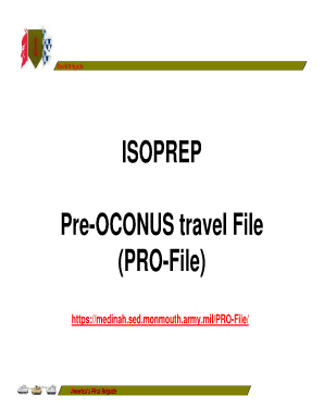 Isoprep  Form