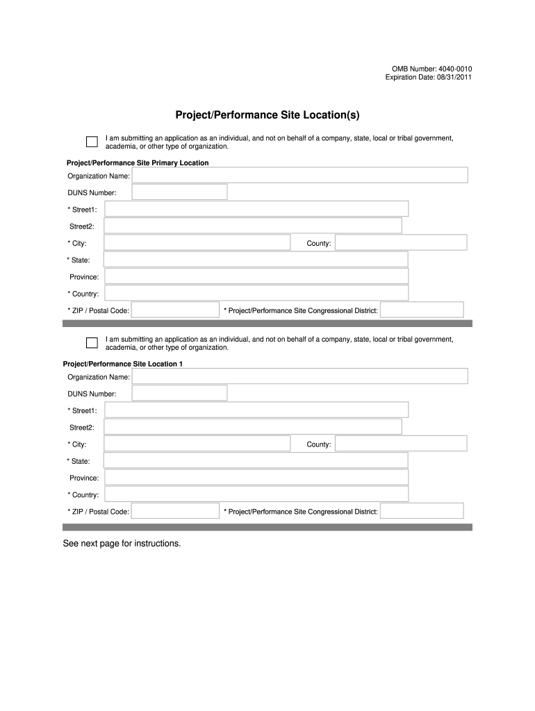 Omb Number 4040 0010 Form