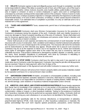 Construction Proposal and Agreement Projects under 50000  Form