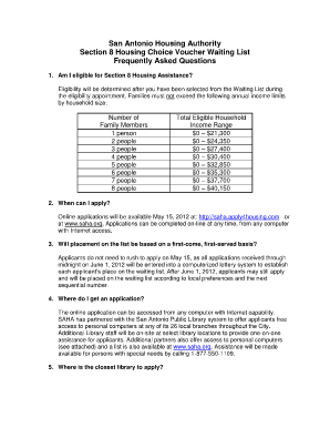 Section 8 Voucher Example  Form