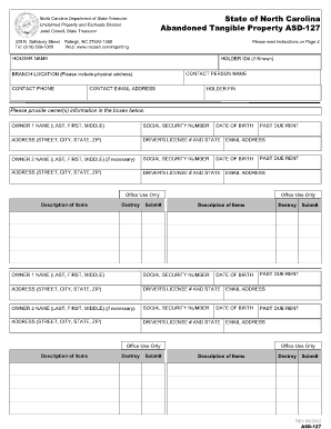 Person Property  Form