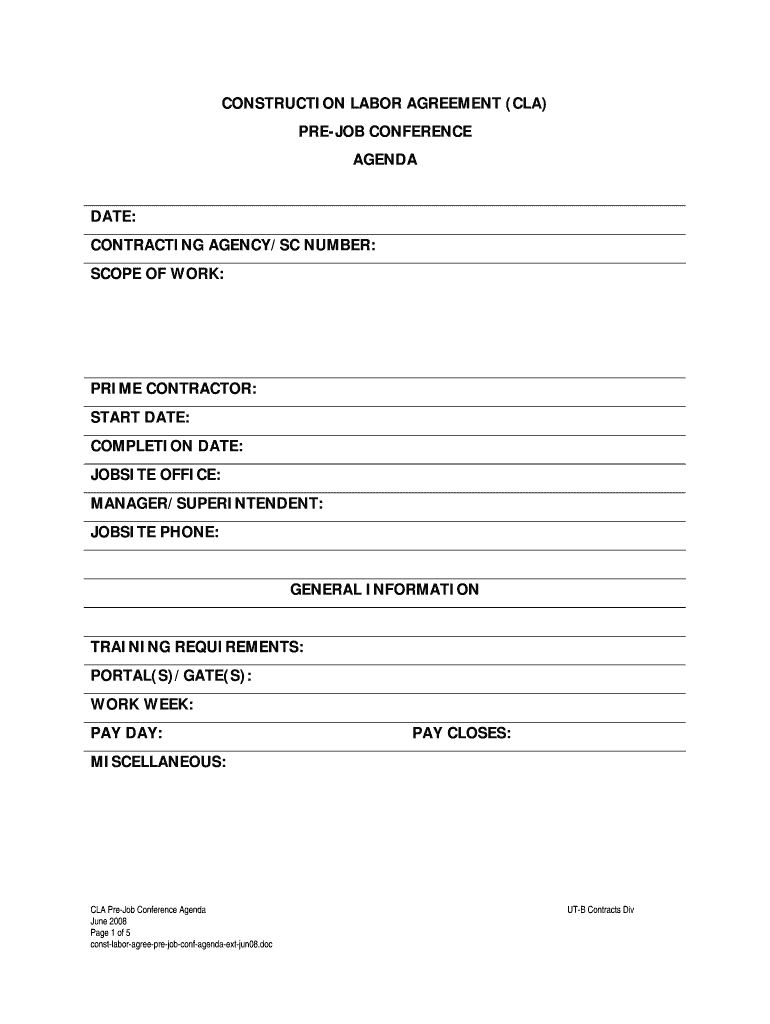 Sample Draft Employment Contract  Form