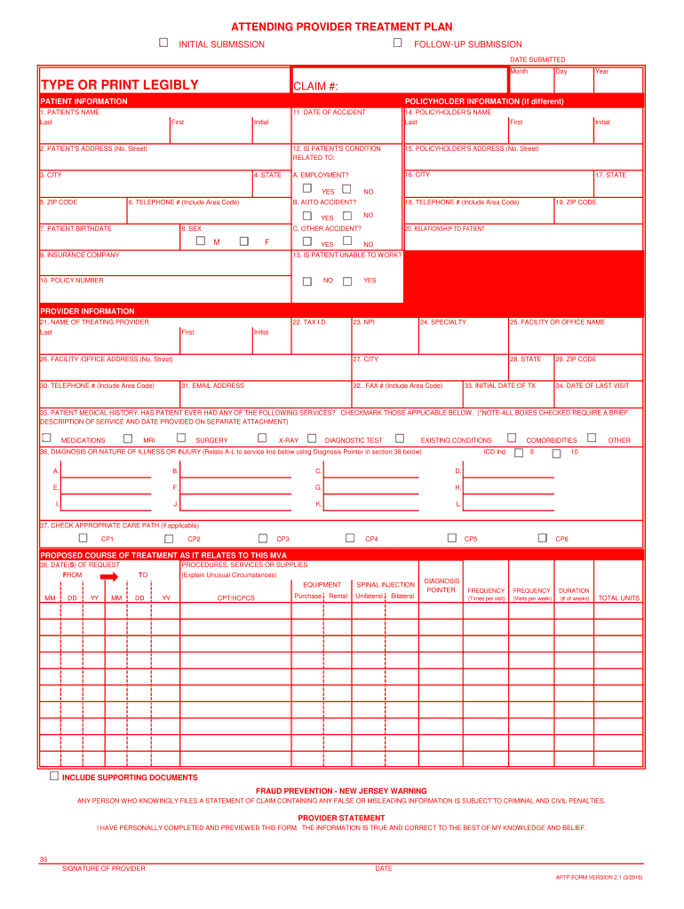 Aptp Form Nj