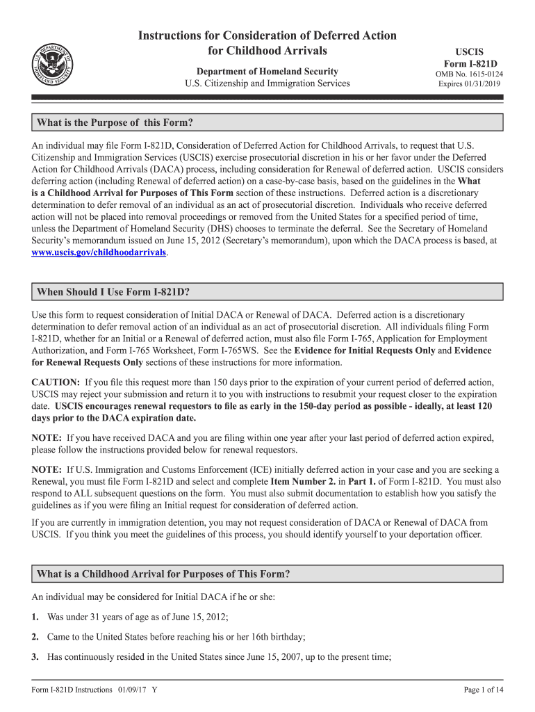  I 821d Form 2017