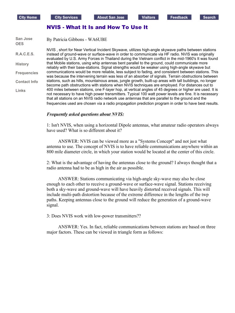 Fillable Nvis Form