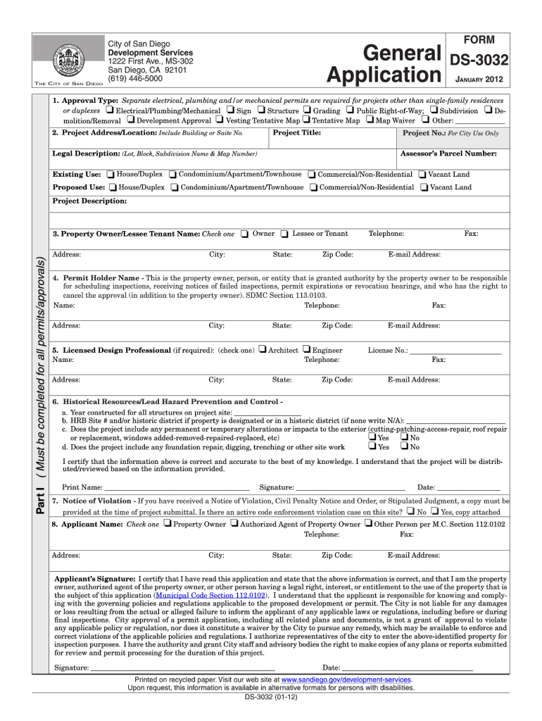 Ds 3032  Form