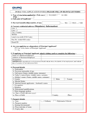 Requirements to Apply Visa in Japan Here in Dubai  Form