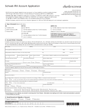 Charles Schwab Forms