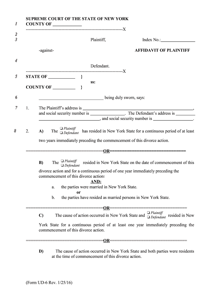  Uncontested Divorce Ny Forms 2013